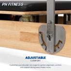 PH Fitness Opvouwbare Pilates Reformer – Hout, Ophalen of Verzenden, Nieuw, Armen, Overige typen
