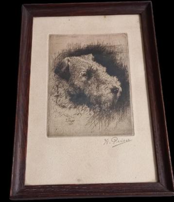 Kurt Peiser (1887-1962) Hond., Enlèvement ou Envoi