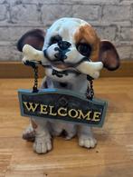 Welcome hond met geluid, Verzamelen, Ophalen, Zo goed als nieuw, Hond of Kat, Beeldje of Figuurtje