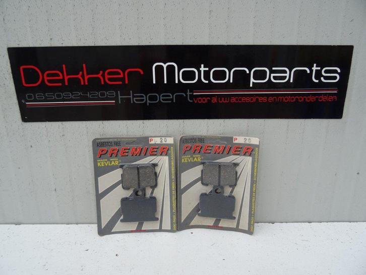 Premier remblokken voorzijde Yamaha RD350 XJ550 XV1000 etc, Motoren, Onderdelen | Yamaha, Nieuw, Ophalen of Verzenden