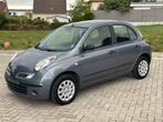 Nissan Micra 1.2i 2008 - 5-deurs - gekeurd voor verkoop, Voorwielaandrijving, 139 g/km, Zwart, 4 cilinders