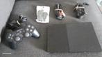 Playstation 2 slimline met controller memorycard en kabels, Verzenden, Zo goed als nieuw