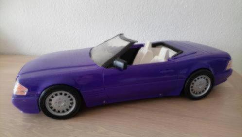 Mercedes vintage pour poupée mannequin., Kinderen en Baby's, Speelgoed | Poppen, Zo goed als nieuw, Barbie, Ophalen