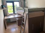 Moderne en complete jeugdkamer met hoogslaper, Ophalen, Gebruikt, Eenpersoons