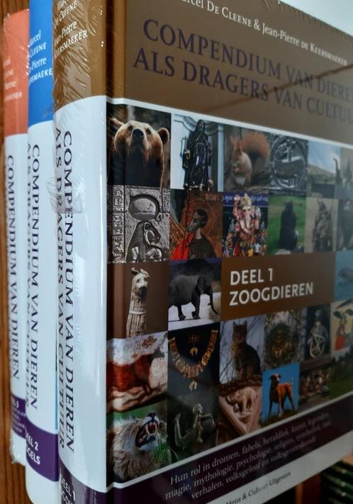 3-delig Compendum van dieren als dragers van cultuur NIEUWE, Livres, Livres d'étude & Cours, Neuf, Enlèvement ou Envoi
