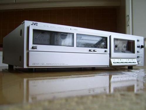 JVC KD-A8 stereocassettedeck (1979-81) 11 kg!!! High-end, Audio, Tv en Foto, Cassettedecks, Enkel, JVC, Auto-reverse, Ophalen