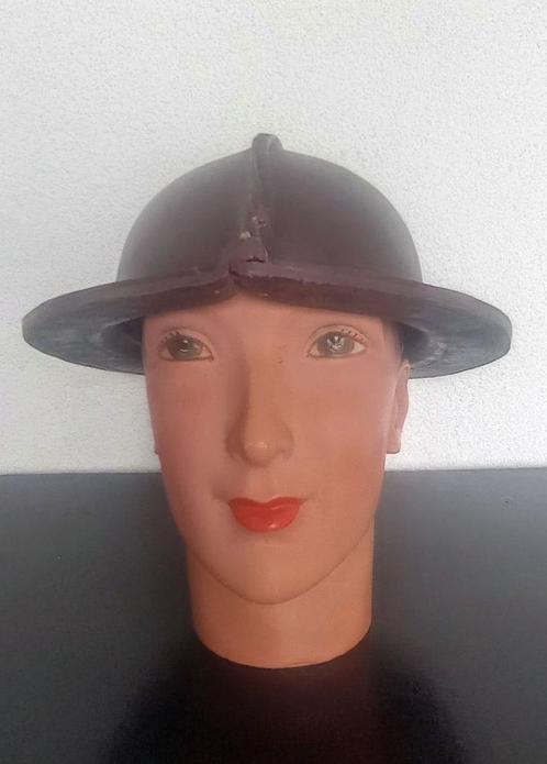 Belgische mijnwerkershelm (1930), Verzamelen, Militaria | Algemeen, Overige soorten, Helm of Baret, Ophalen of Verzenden