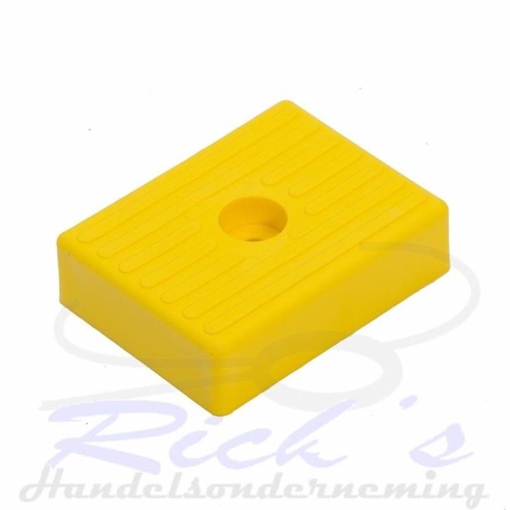 Bootkussen 100x130x34mm kunststof geel, Watersport en Boten, Accessoires en Onderhoud, Nieuw, Ophalen of Verzenden