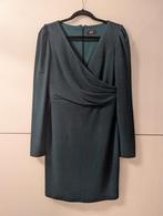 Feestjurk Donkergroen Glitter, Kleding | Dames, Maat 38/40 (M), Ophalen of Verzenden, Zo goed als nieuw, Boven de knie