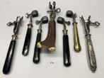 Handgrepen met 7 poten in eikenhout, goud, messing, zilver (, Ophalen of Verzenden