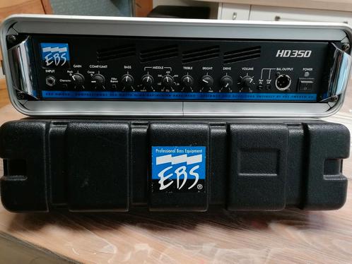 EBS HD350 basversterkerkop, Muziek en Instrumenten, Versterkers | Bas en Gitaar, Gebruikt, Basgitaar, 100 watt of meer, Ophalen of Verzenden