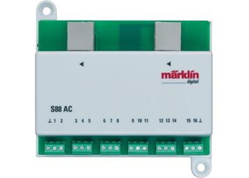 Märklin 60881 Décodeur s 88, Enlèvement ou Envoi, Courant alternatif, Comme neuf, Transformateur ou Alimentation