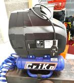 COMPRESSEUR d'AIR PORTABLE " CRIKO " 1,5 HP, Doe-het-zelf en Bouw, Compressors, Minder dan 25 liter, Ophalen, Zo goed als nieuw