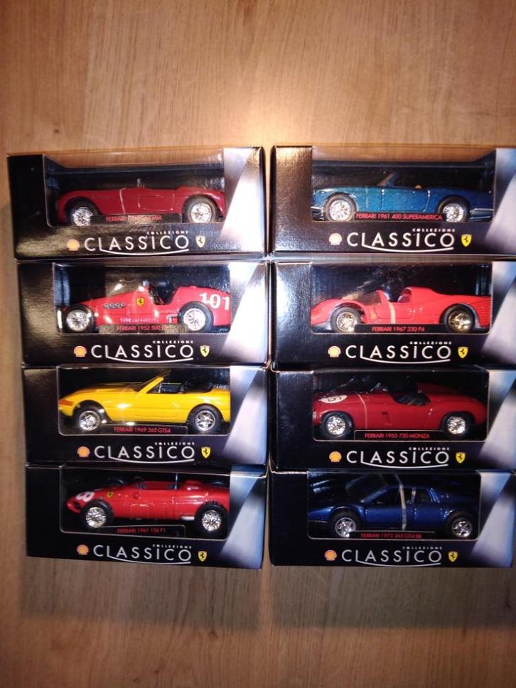 Ferrari Classico Shell Collezione 1/38, Verzamelen, Automerken, Motoren en Formule 1, Nieuw, Auto's, Ophalen of Verzenden