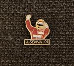 PIN - AYRTON SENNA - FORMULE 1 - F1, Sport, Gebruikt, Speldje of Pin, Verzenden