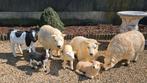 Texel schapen en lam polyester beelden, Tuin en Terras, Tuinbeelden, Ophalen, Nieuw, Kunststof, Dierenbeeld