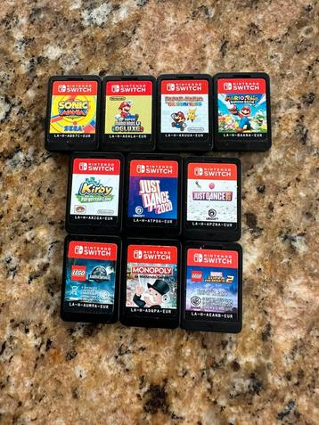 Nintendo switch games beschikbaar voor biedingen