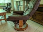 Zetels Relax Stressless, Huis en Inrichting, Zetels | Zetels, Ophalen, Zo goed als nieuw, Rechte bank, Hout