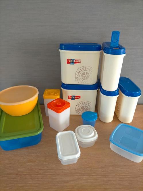 Voorraaddozen, ruimtespaarders, Huis en Inrichting, Keuken | Keukenbenodigdheden, Zo goed als nieuw, Ophalen of Verzenden