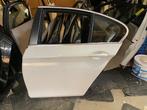 PORTIER LINKS ACHTER wit BMW 5 serie (F10) (01-2009/10-2016), Gebruikt, Links, BMW, Deur