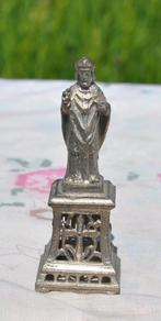 statuette sur socle regule argenté st nicolas ?, Enlèvement ou Envoi