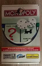 Monopoly reisspel, Enlèvement ou Envoi, Comme neuf, Jeu de voyage