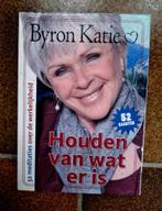 Byron Katie - Houden van wat er is - kaartenset, Boeken, Esoterie en Spiritualiteit, Tarot of Kaarten leggen, Ophalen of Verzenden