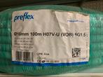 Preflex 16mm 100m 5G1,5 VOB kabel, Doe-het-zelf en Bouw, Elektriciteit en Kabels, Ophalen, Nieuw, Kabel of Snoer