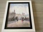 Costa - Stad in de mist schilderij, Antiek en Kunst, Ophalen