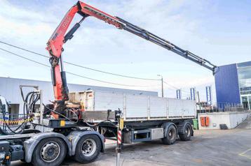 Kwb KIPPER + FASSI F245A/5X (bj 2012), Overige brandstoffen, Bedrijf, Aanhangers en Opleggers, Te koop