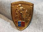 Frankrijk -  insigne Bureau du Service National, Verzamelen, Ophalen of Verzenden, Overige soorten, Embleem of Badge