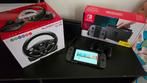 Nintendo Switch + Steering wheel, Ophalen of Verzenden, Zo goed als nieuw