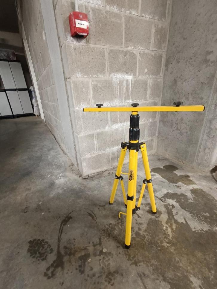 PowerJet verstelbaar statief voor op de werkplek, Doe-het-zelf en Bouw, Bouwketen en Schaftketen, Zo goed als nieuw, Ophalen