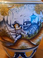 Villaverda del rio sevilla manuel rey rama 30cm vaas, Ophalen of Verzenden