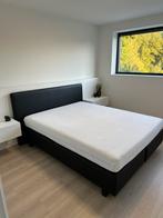 Boxspring Sleepconsult, Ophalen, Gebruikt, Zwart, Tweepersoons