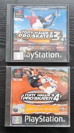 Playstation 1 : Tony Hawk's Pro Skater 3/4, Consoles de jeu & Jeux vidéo, Jeux | Sony PlayStation 1, Utilisé, Enlèvement ou Envoi