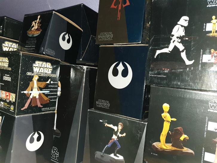 Starwars animatiefiguur/Gentle Giant Modelset Jackpot, Verzamelen, Star Wars, Actiefiguurtje, Ophalen