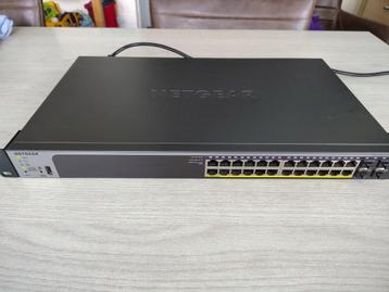 Netgear GS728TPv2 switch 24-port/PoE+/Layer3/4x SFP beschikbaar voor biedingen