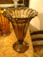 Art Deco vaas in Boheems glas., Antiek en Kunst, Ophalen