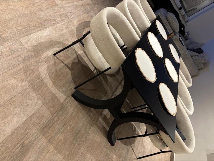 Luxe design eettafel, Huis en Inrichting, Tafels | Eettafels, Nieuw, Ophalen