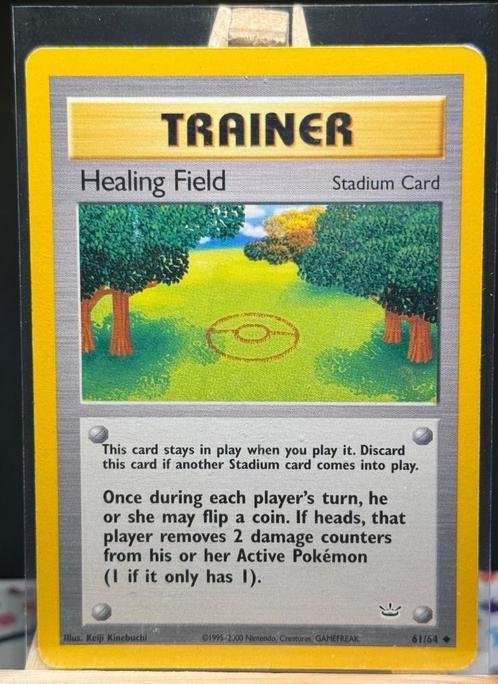 - Neo Revelation - Healing Field 61/64 - Uncommon -, Hobby en Vrije tijd, Verzamelkaartspellen | Pokémon, Zo goed als nieuw, Losse kaart