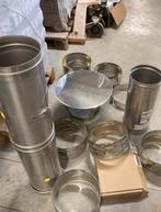 Inox schouwbuizen met toezichtsklep 200, Enlèvement, Neuf, Inox, Autres types