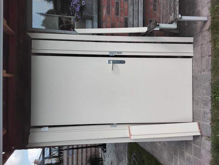 Schilderdeuren binnen, Doe-het-zelf en Bouw, Deuren en Vliegenramen, Gebruikt, Binnendeur, 200 tot 215 cm, 80 tot 100 cm, Hout