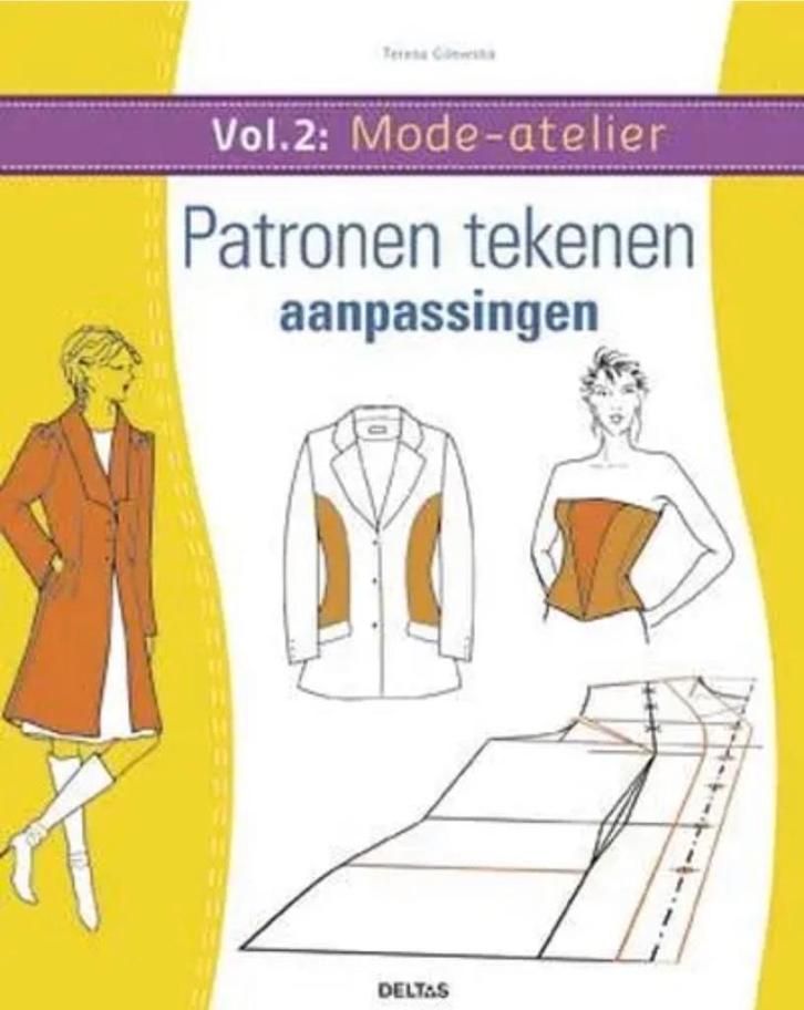 Mode-atelier Patronen tekenen Vol. 2 Aanpassingen, Livres, Loisirs & Temps libre, Neuf, Broderie ou Couture, Enlèvement ou Envoi