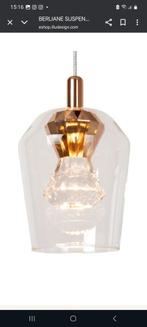 Lampes suspension Lucide , 4 suspensions, Huis en Inrichting, Lampen | Hanglampen, Ophalen, Nieuw, Glas