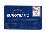 FINA-tankkaart - EuroTrafic, Verzenden, Gebruikt, Overige typen