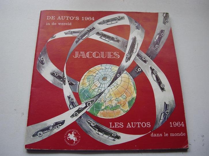 LES AUTOS 1964 dans le monde / DE AUTO’S 1964 in de wereld, Livres, Livres d'images & Albums d'images, Utilisé, Album d'images