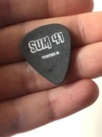 Sum 41 vintage stage used Guitarpick  plectrum rare, Enlèvement ou Envoi, Comme neuf, Alternatif