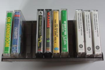 cassettes audio, En néerlandais, Pré-enregistrées, Avec boîte de rangement, étagère ou coffret, Enlèvement