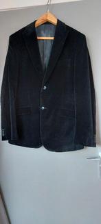 Blazer créateur Thierry Mugler velours noir doux taille 54, Enlèvement ou Envoi, Thierry Mugler, Noir, Taille 52/54 (L)